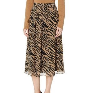 Anne Klein Women's Long Pleated Skirt, Size 16